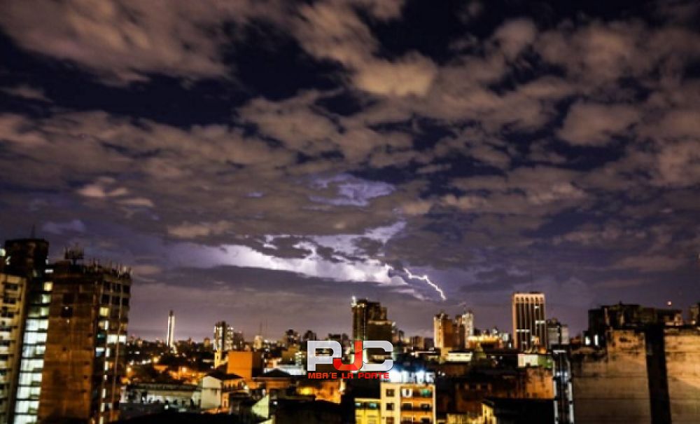 Ingreso de tormentas y frente frio desde esta madrugada