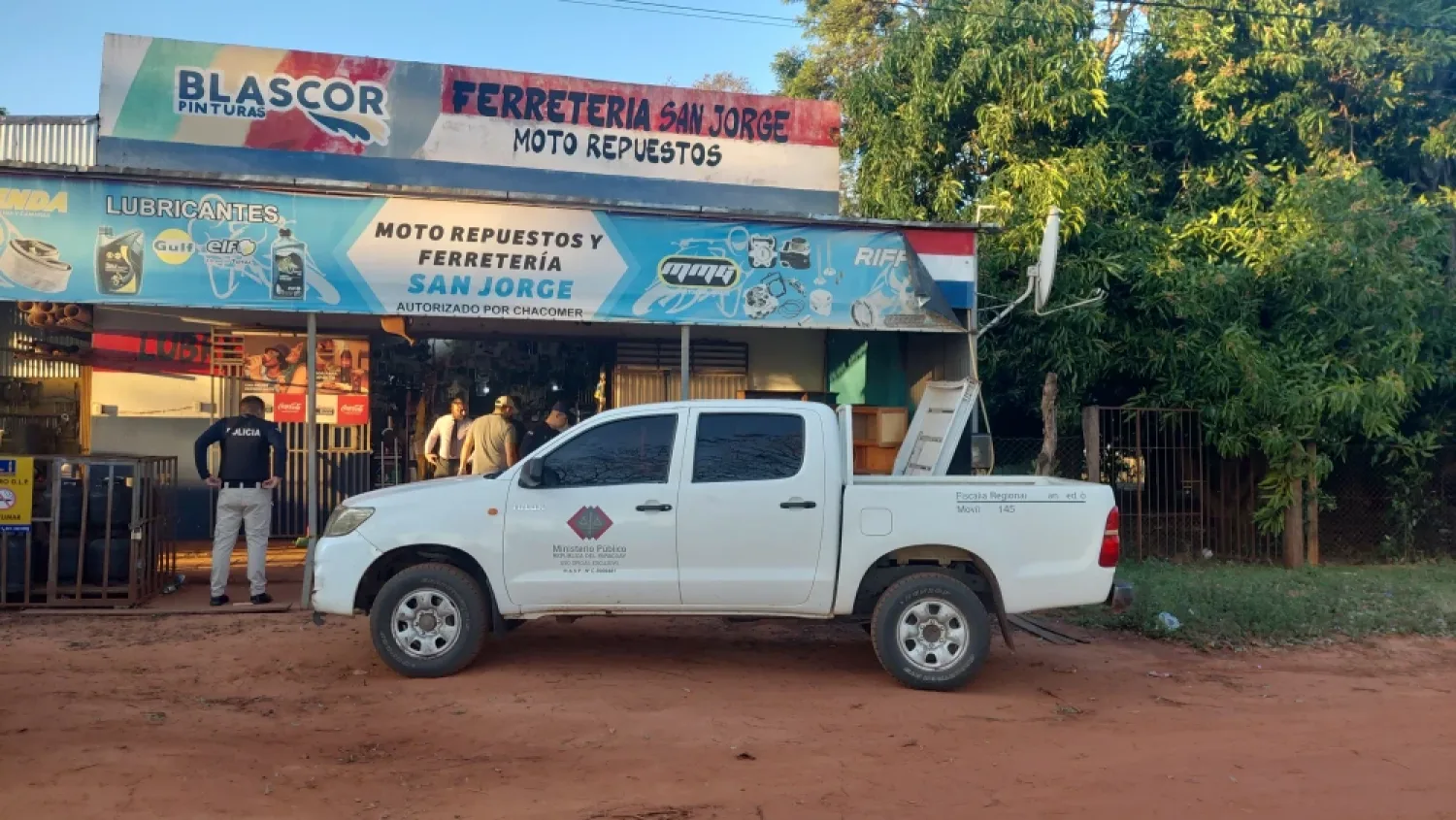 Cae un supuesto miembro de la banda que atajó carro blindado en Yataity del Norte