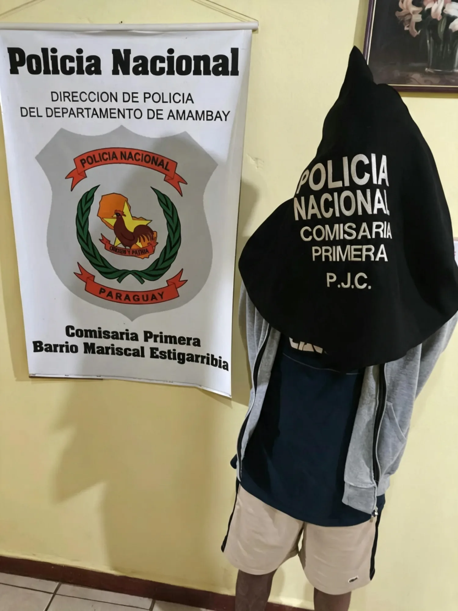 Control policial permite capturar a ciudadano brasileño con orden de captura vigente