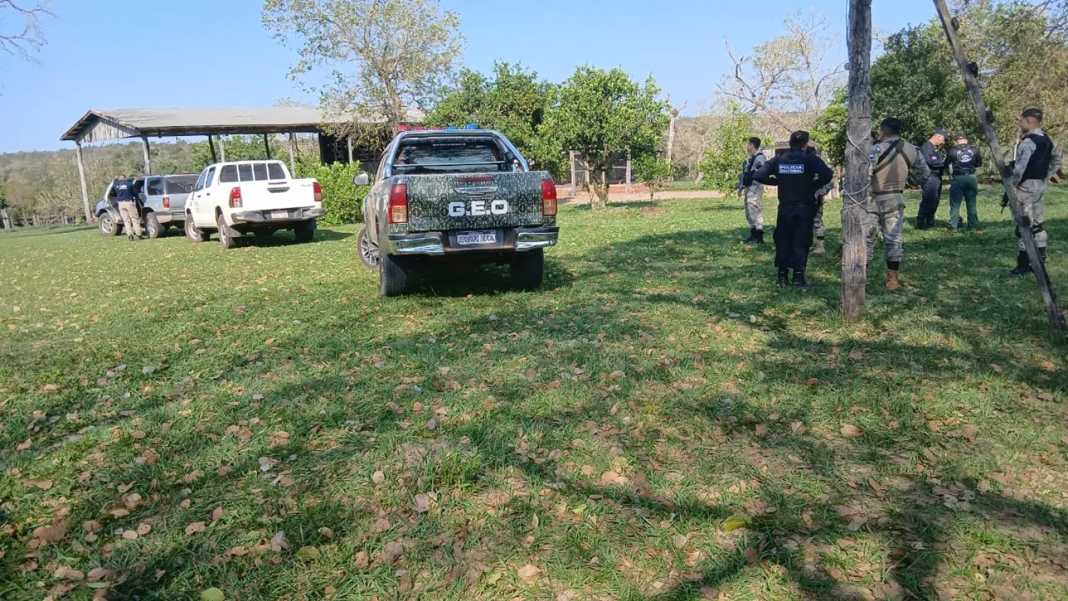 Tres aprehendidos durante operativo contra la deforestación ilegal en Amambay