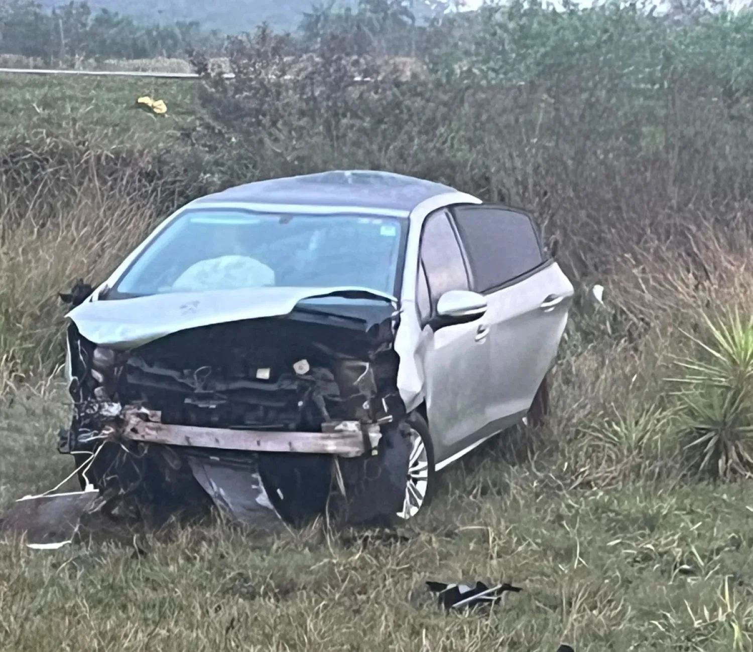 Fatal siniestro vial moviliza a bomberos y fuerzas de seguridad entre Ponta Porã y Antônio João