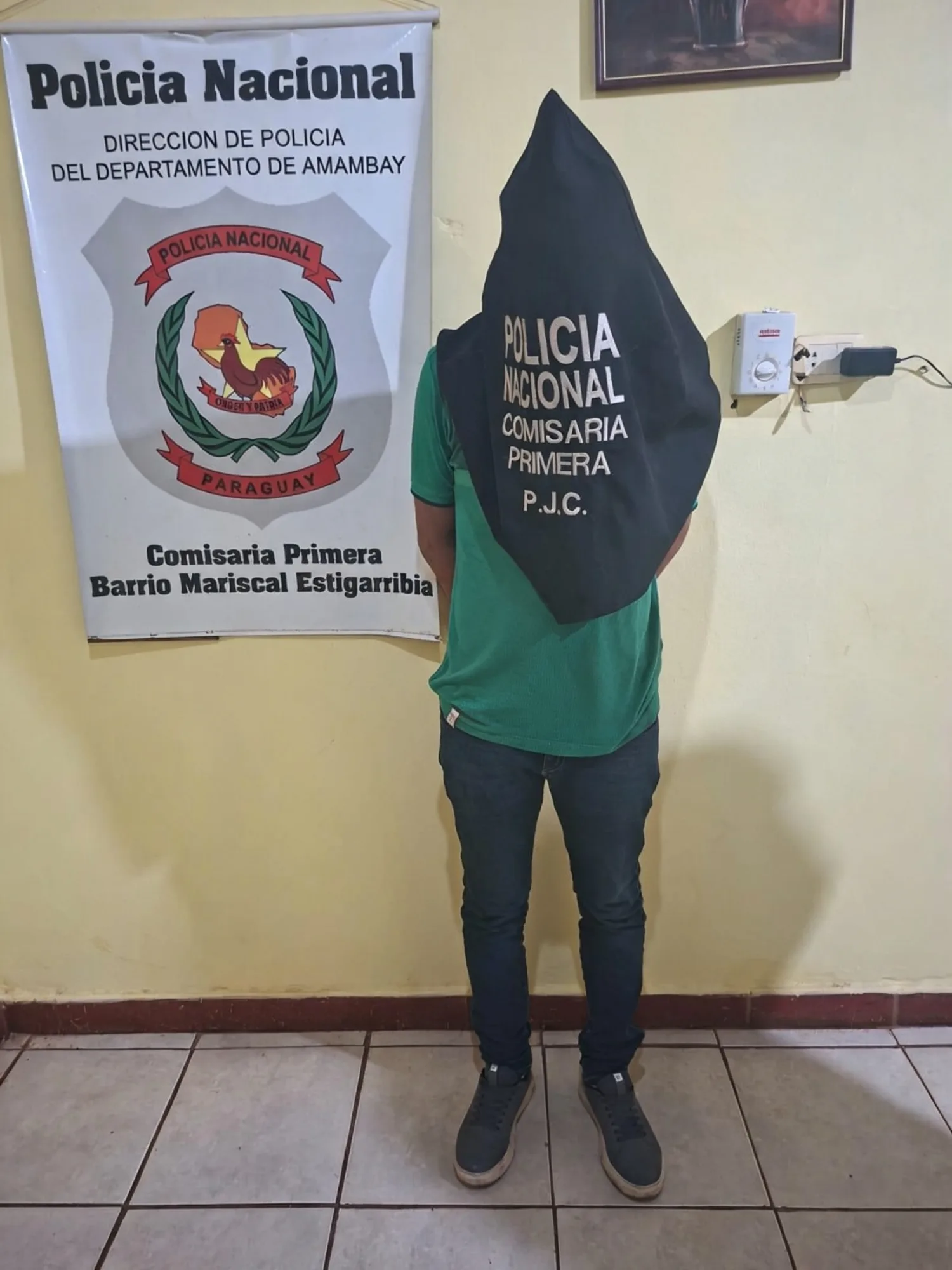 Pedido de auxilio termina con la aprehensión de un hombre por supuesto caso de violencia familiar