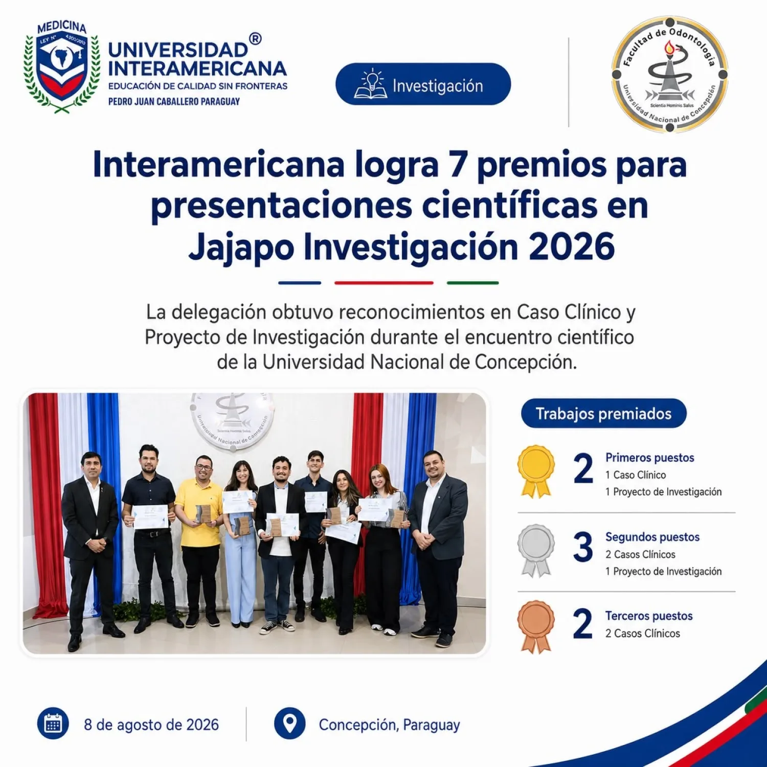 Destacada participación de la Universidad Interamericana en “Jajapo Investigación”