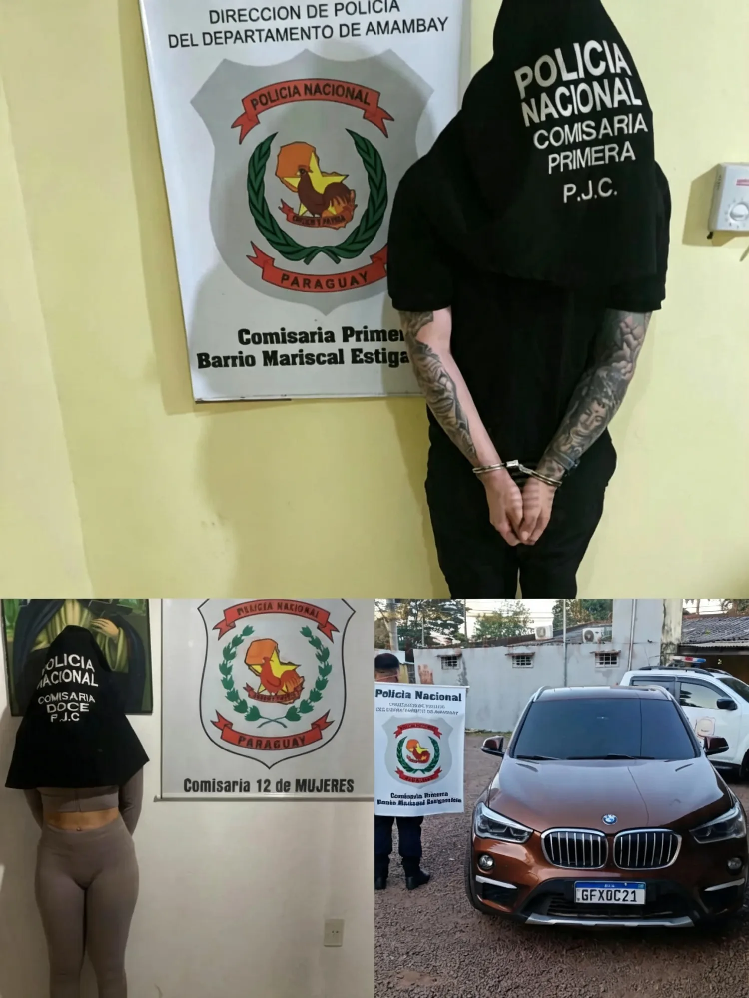 La historia detrás del brasileño detenido en Pedro Juan a bordo de un BMW blindado