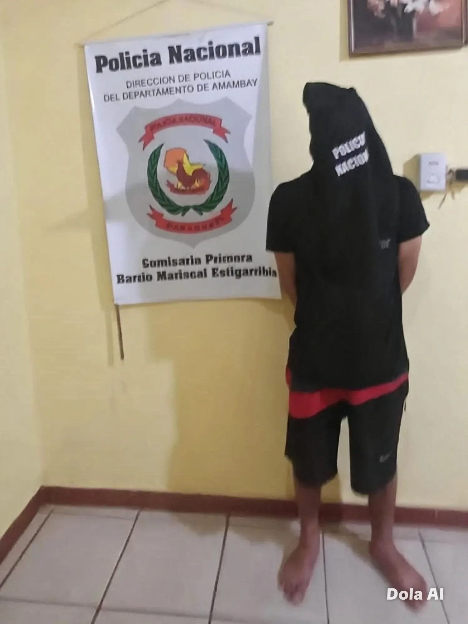 Señalado por robar pinturas de un comercio termina aprehendido