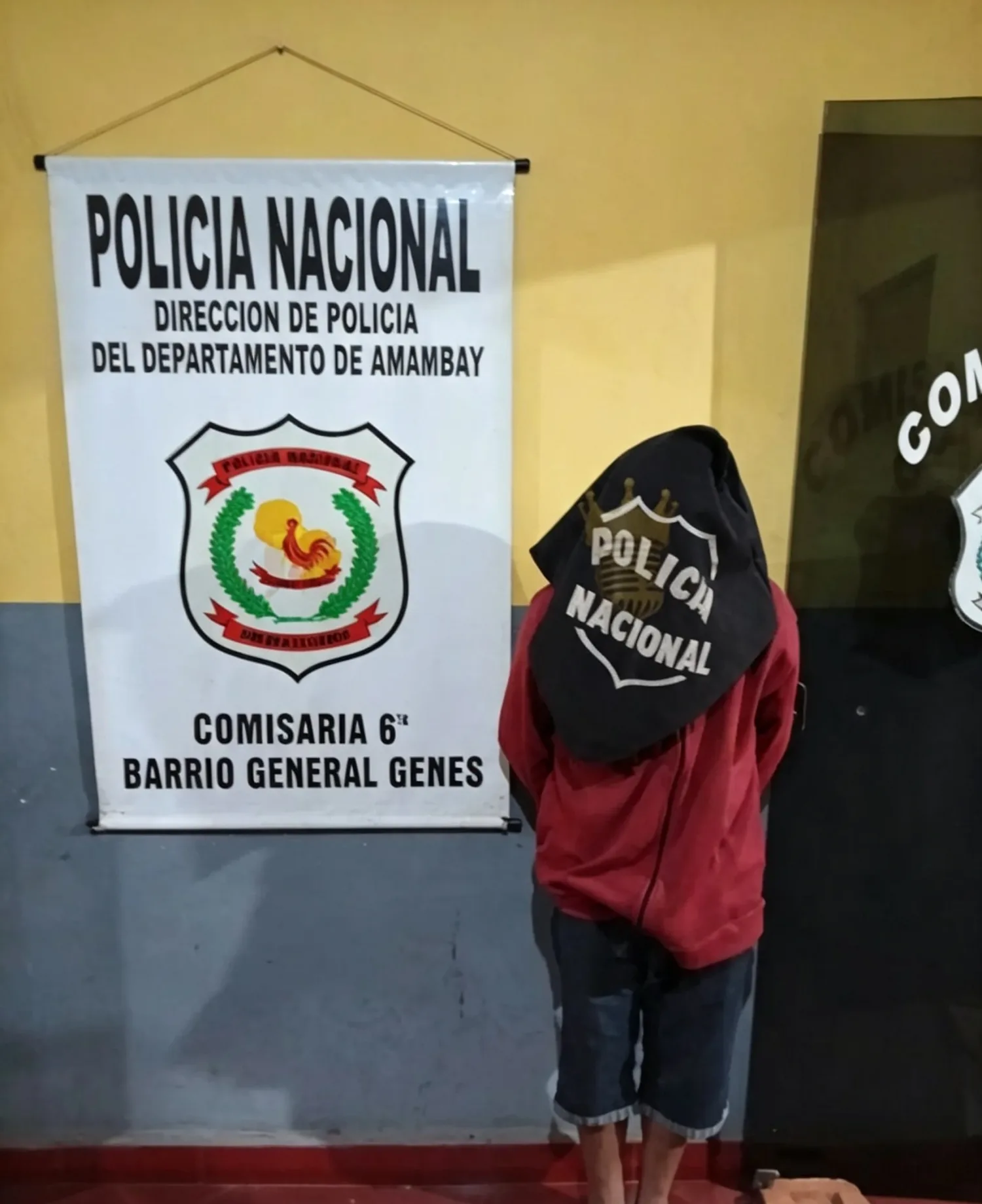 Control policial permite detener a un hombre buscado por la Justicia
