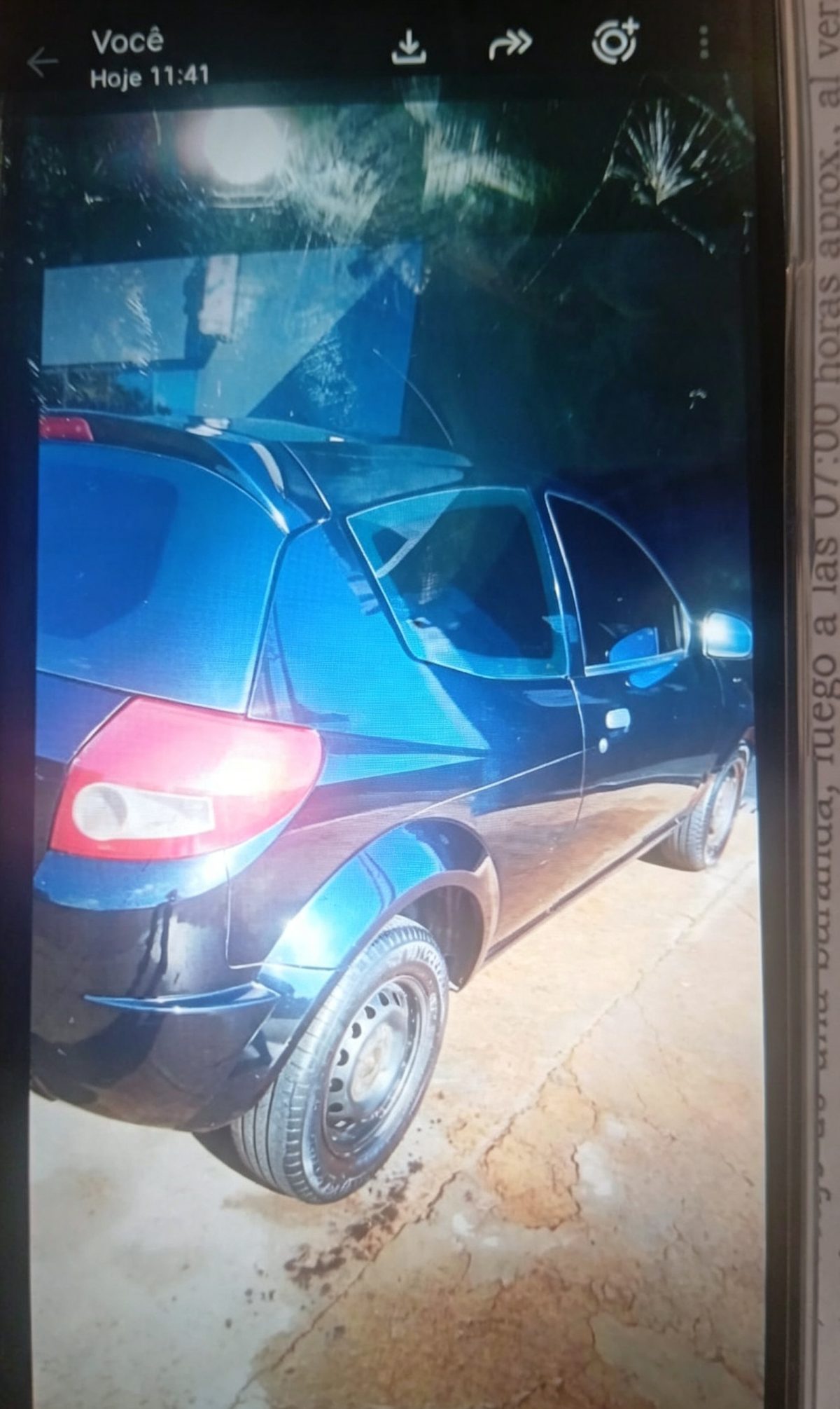 Estacionó su vehículo frente a una vivienda y amaneció sin él