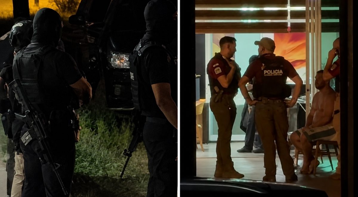Operativo contra presunto tráfico de vehículos se despliega en Pedro Juan Caballero