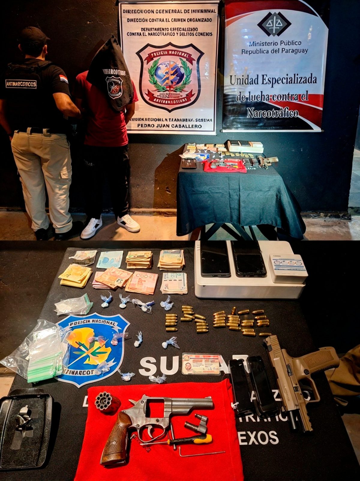Un detenido tras operativo antidrogas en local gastronómico de Pedro Juan Caballero
