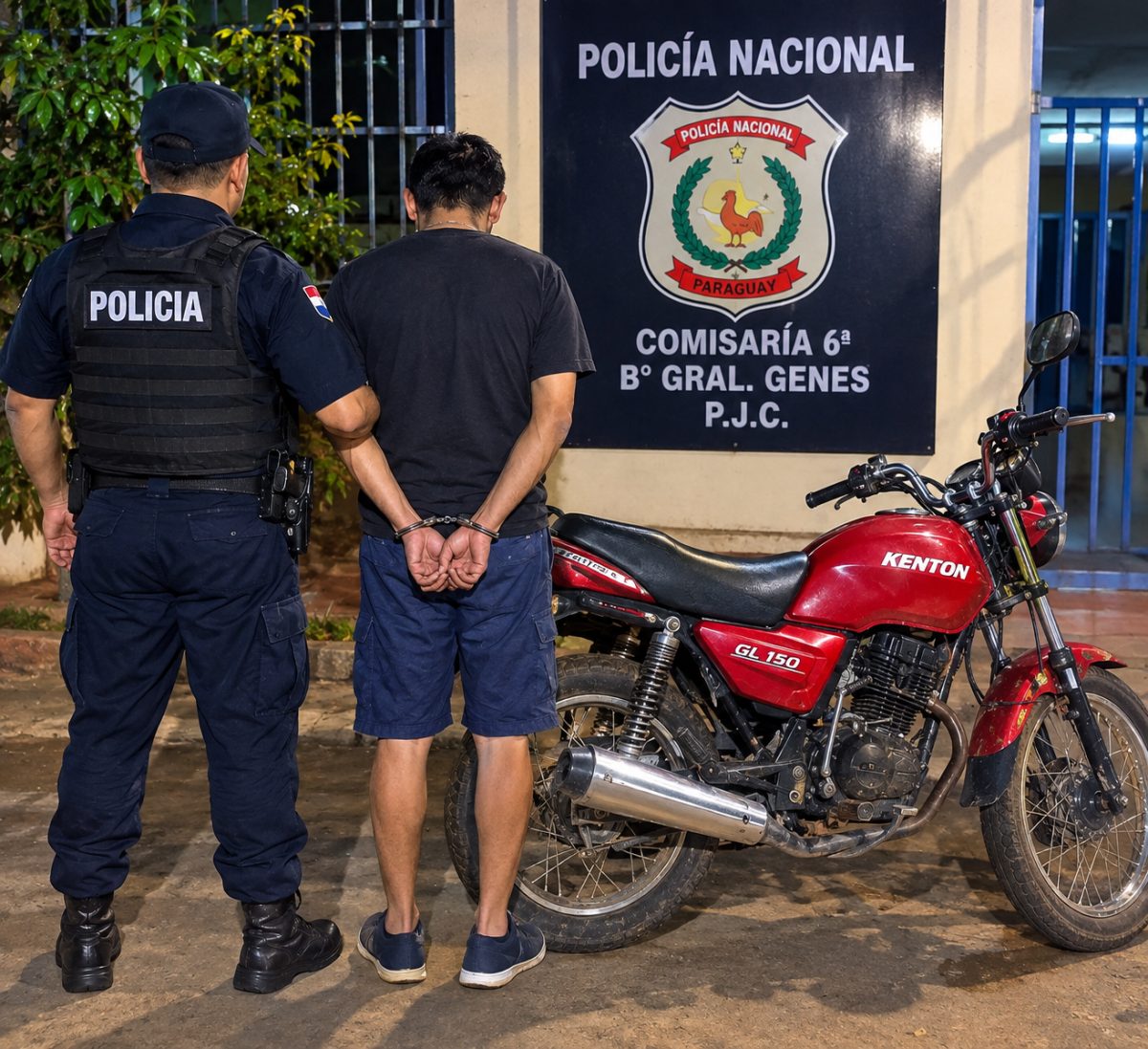 Hombre con antecedentes es aprehendido por supuesto intento de hurto domiciliario