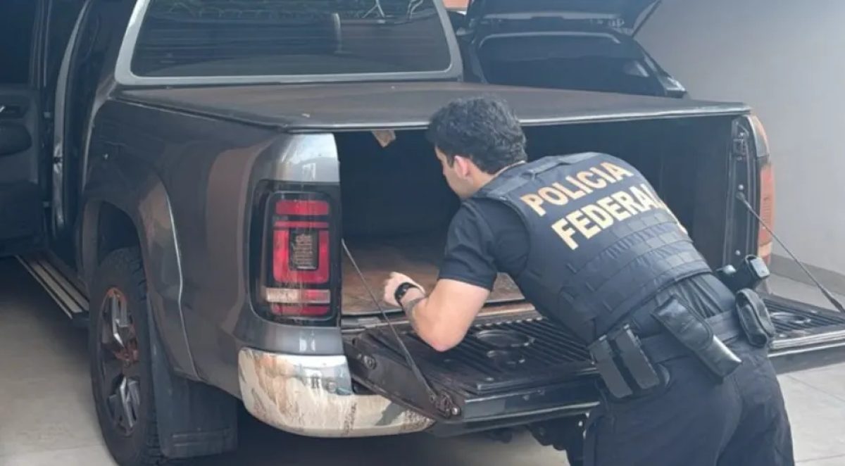 Policía Federal brasileña acorrala a una red de contrabando en Mato Grosso do Sul.
