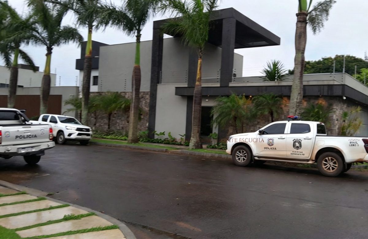 Causa Pavo Real II: realizan inventario de bienes en una vivienda de Pedro Juan Caballero