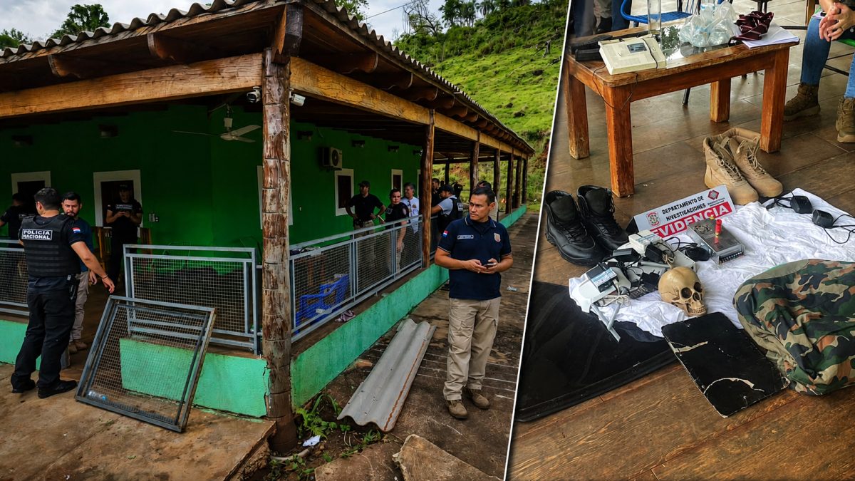 Allanan vivienda en Zanja Pytã e incautan municiones, cargadores y equipos electrónicos