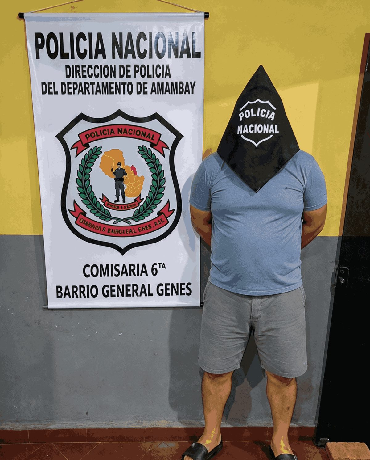 Tras sufrir una caída, motociclista habría reaccionado con amenazas contra policías
